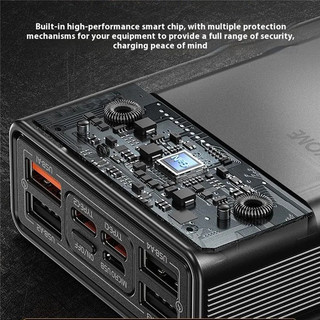 [CHỨNG NHẬN CCC] Pin sạc dự phòng WEKOME WP-93 20000mah TypeC PD 27W, USB QC 3.0 22.5W