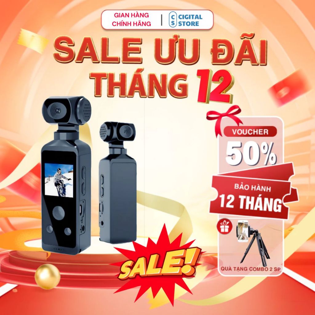 Camera hành trình Gopro Pocket 2, Máy ảnh mini camera 4K HD đa chức ...