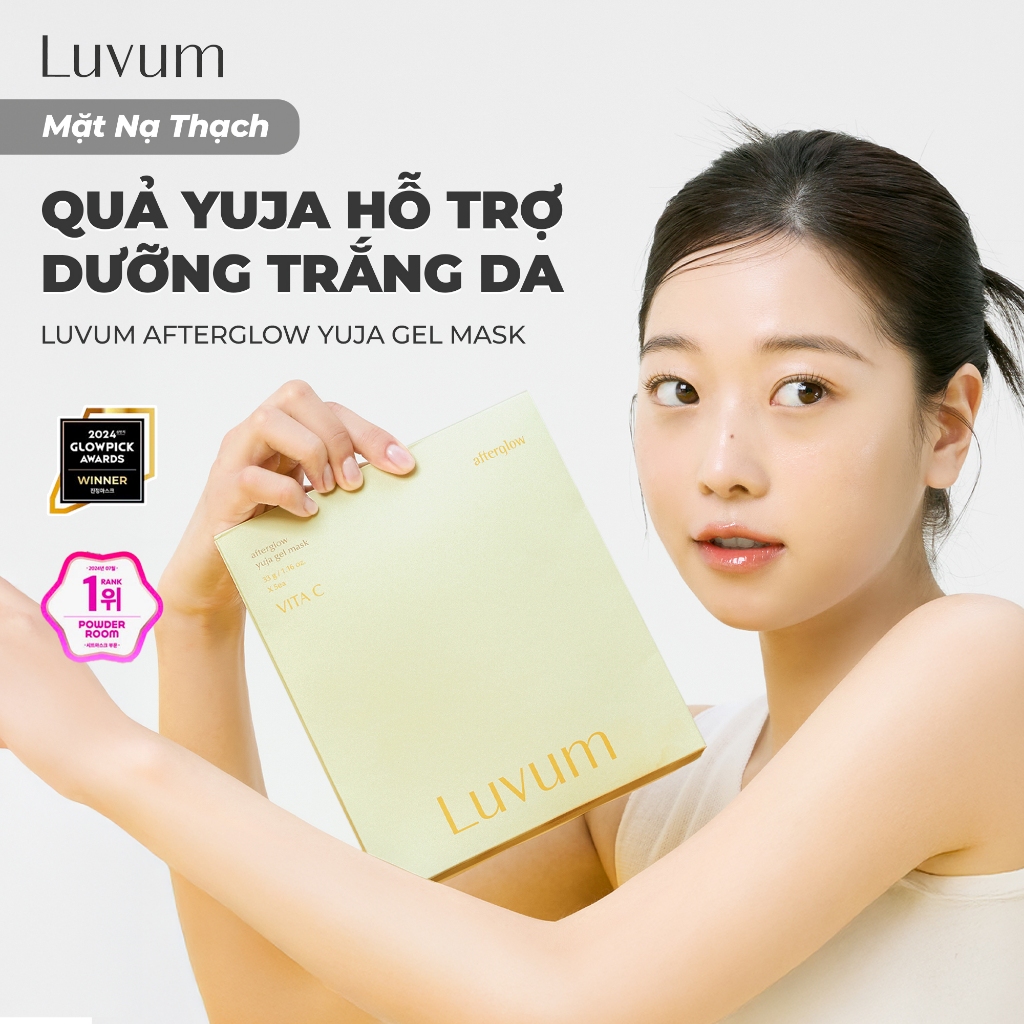 Hộp 5 Mặt Nạ Giúp Dưỡng Da Chuyên Sâu Luvum Gel Mask 33g (Mặt Nạ Thạch/ Mặt  Nạ Bùn)[B1]