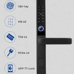Khóa vân tay AKIA SL101 cho cửa nhôm XingFa - Mở khóa vân tay, Mật khẩu, Thẻ từ, Ứng dụng TTLock, BH 24 Tháng — ảnh 8