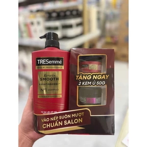 Combo Dầu Gội TRESemmé 640g Tặng 2 Kem Ủ 50g Cho Tóc Hư Tổn Giúp Ngăn Gãy Rụng