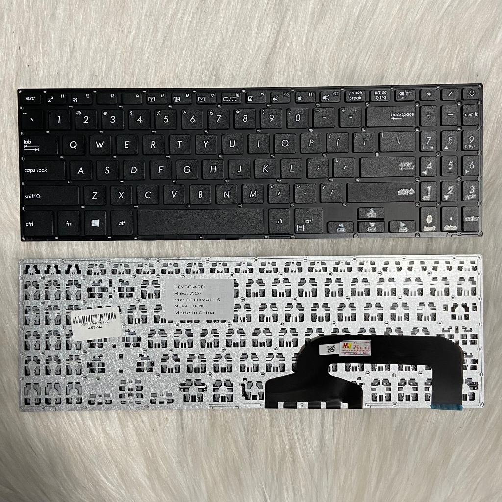 Tastiera Italiana Per Notebook ASUS X507U, X507LA, F507L, F507M – Nera, QWERTY