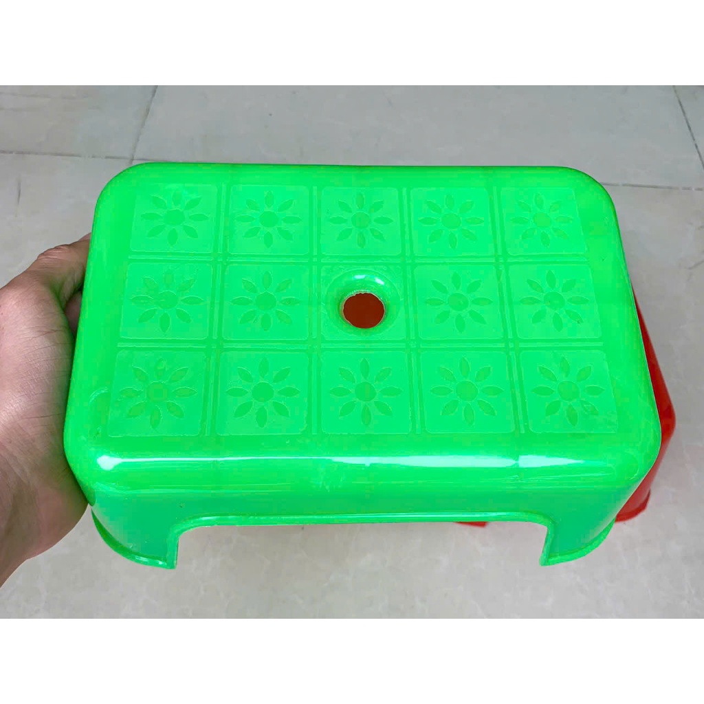 Ghế Nhựa Mini cao 10cm - Ghế Ngồi Bệt