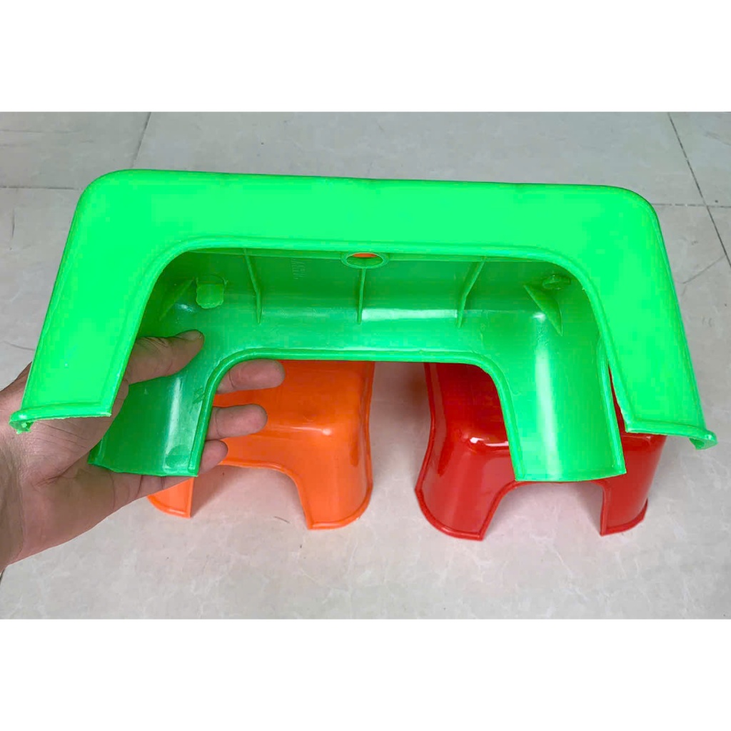Ghế Nhựa Mini cao 10cm - Ghế Ngồi Bệt