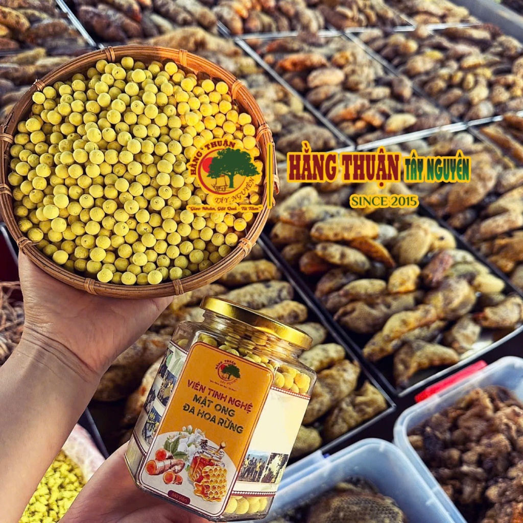 Viên Tinh Nghệ Mật Ong Hằng Thuận Tây Nguyên