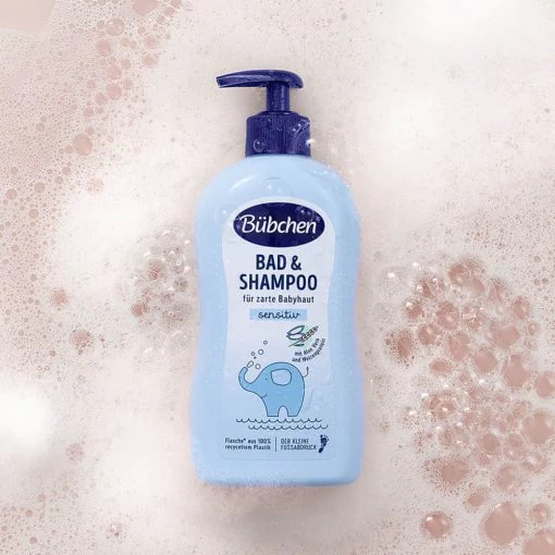 Sữa Tắm Bubchen Bad & Shampoo Bảo Vệ Da Cho Trẻ Sơ Sinh 400ml Bubchen Offical Store