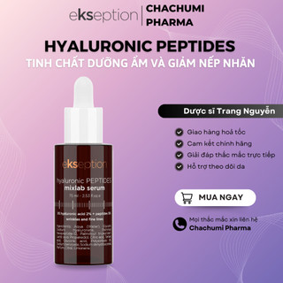Tinh Chất Ekseption Hyaluronic Peptides Mixlab Serum Dưỡng Ẩm Và Giảm Nếp Nhăn 75ml