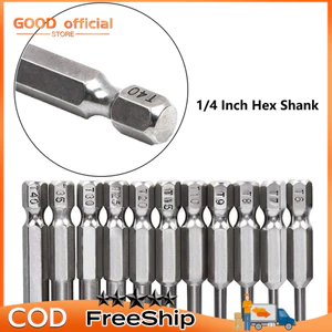 Mũi hoa thị lục giác có lỗ dài 100mm từ T6 đến T40 từ tính