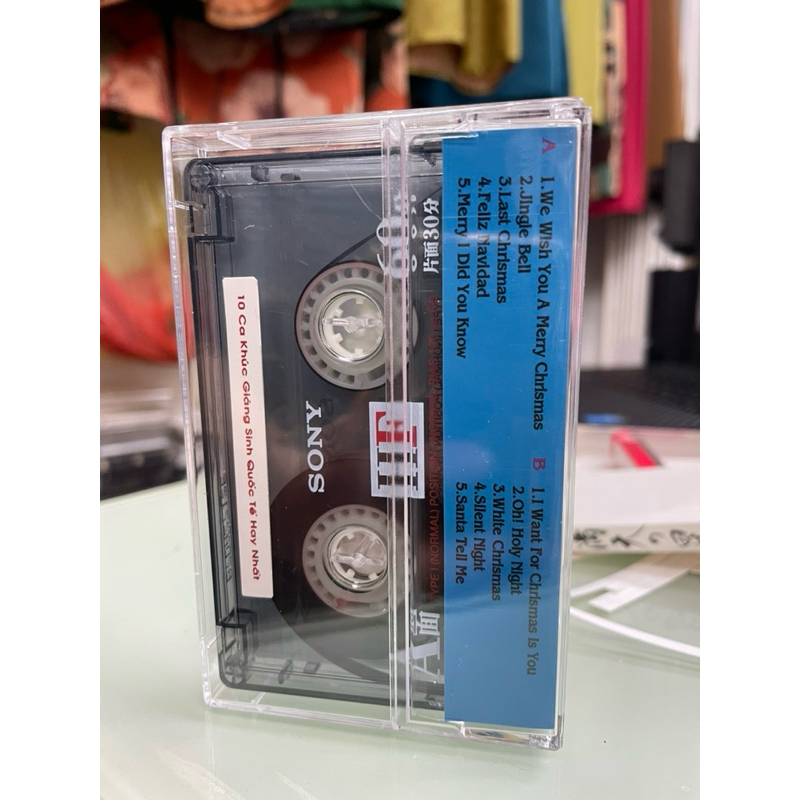 Băng Cassette 10 Bài Hát Nhạc Giáng Sinh Quốc Tế Hay Nhất
