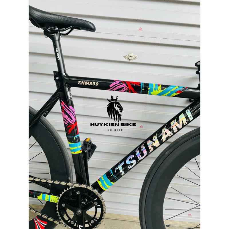 Xe đạp thể thao Fixed gear TSUNAMI SNM300 chính hãng có sẵn | Shopee ...