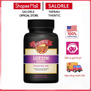 Bổ sung Lutein, 6 mg, Bảo vệ tim mạch, Phòng chống cận thị, loạn thị và các bệnh về mắt