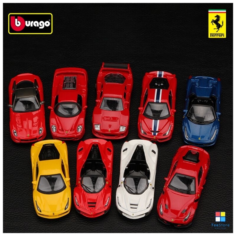 [Chính hãng] Bburago Ferrari 1:64 - Xe mô hình hợp kim tỉ lệ 1:64 - Diecast 1:64 collection