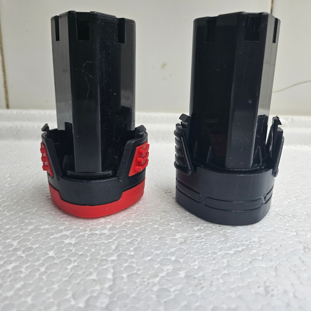 Vỏ pin thay thế máy khoan 12V kiểu C ĐẾ THẤP VÀ CAO bắt vít cầm tay 12V chất liệu nhựa chống cháy