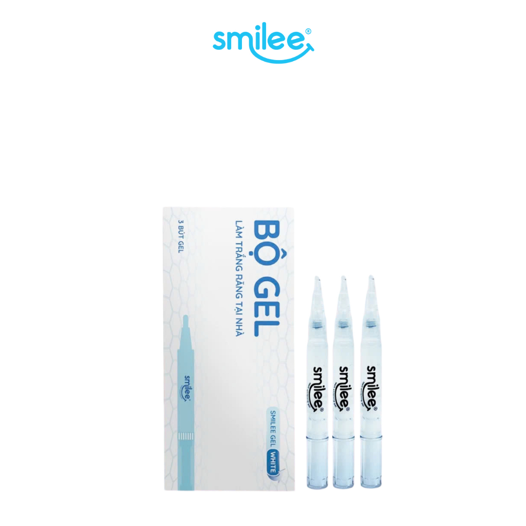 Ảnh Bộ 3 bút gel làm trắng răng Smilee dùng cùng bộ kít trắng răng Smilee Extra và Smilee Max 4