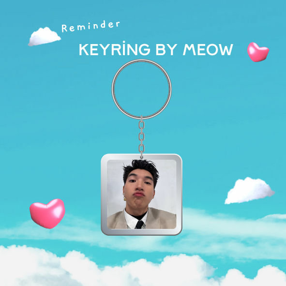 [Mẫu mới] Móc khoá nhựa/Keyring ca sĩ Hiếu Thứ Hai / HIEUTHUHAI(Đọc mô tả để biết thêm thông tin)