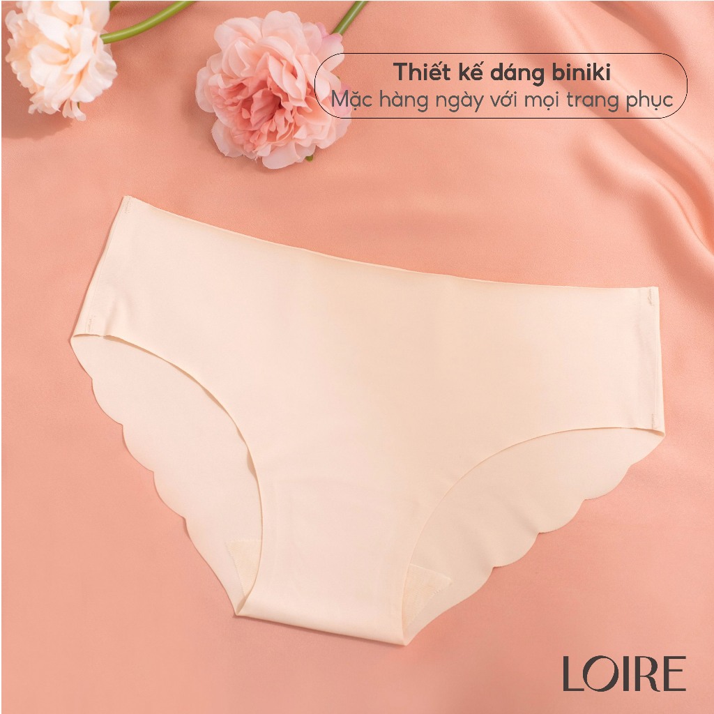 [SIZE M]COMBO 4 Quần Lót Tàng Hình Su Đúc Không Đường May Không Lộ Viền Khi Mặc Loirechic QSD04 - Màu Da
