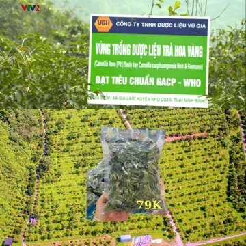 Trà hoa vàng Cúc phương LÁ_Trà thanh nhiệt mát gan giảm nóng,ổn định huyết áp,mỡ nội tạng,trà xanh,trà ngủ ngon