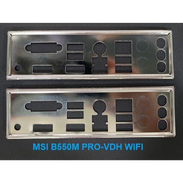 FE chặn main MSI B550M PRO-VDH WIFI (Mainboard IO Shield: 643) | Shopee ...