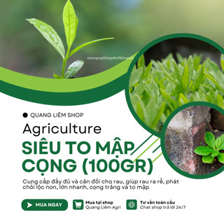 Phân bón lá NPK 30-11-11+TE Siêu To Mập Cọng (100gram) tốt rễ, to bụi, nở cọng