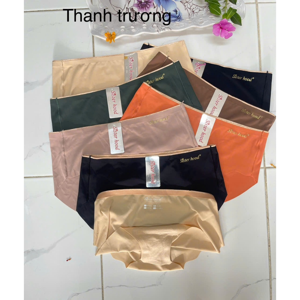 COMBO 5 QUẦN LÓT NỮ SU LỤA SITER HOAD BÍC SIZE 50 ĐẾN 75 KG CẠP CAO GIÚP THON GỌN BỤNG DƯỚI MẶT BAO ÊM