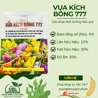 Phân Bón Lá Vua Kích Bông 777 (Gói 50gram) Tạo Mầm Hoa - Kích Bông