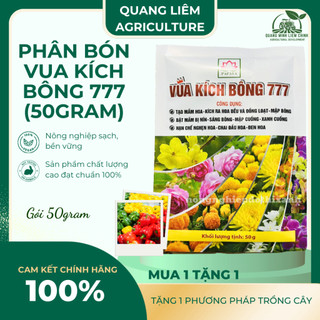 Phân Bón Lá Vua Kích Bông 777 (Gói 50gram) Tạo Mầm Hoa - Kích Bông