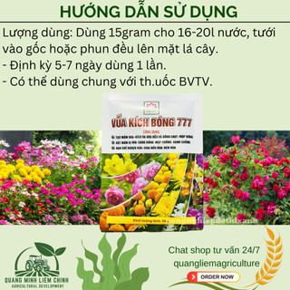 Phân Bón Lá Vua Kích Bông 777 (Gói 50gram) Tạo Mầm Hoa - Kích Bông
