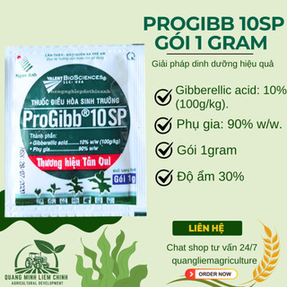 Thuốc Điều Hòa Sinh Trưởng Progibb 10sp Tân Quy Ngân Anh - Gói 1 Gram