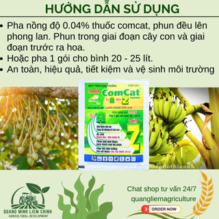 Thuốc kích thích sinh trưởng COMCAT 150WP A-Z Lúa Vàng (gói 7.55gram)