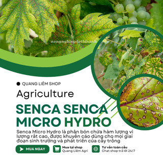 Phân bón vi lượng Senca Micro Hydro 100% Chelate (2.5gram) - Hạn chế vàng lá, si cây, nám quả