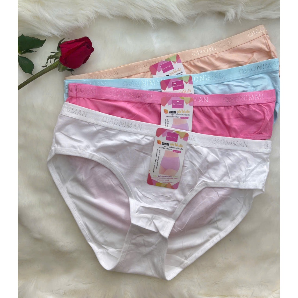 COMBO 5 QUẦN LÓT NỮ  QIAONIMAN COTTON