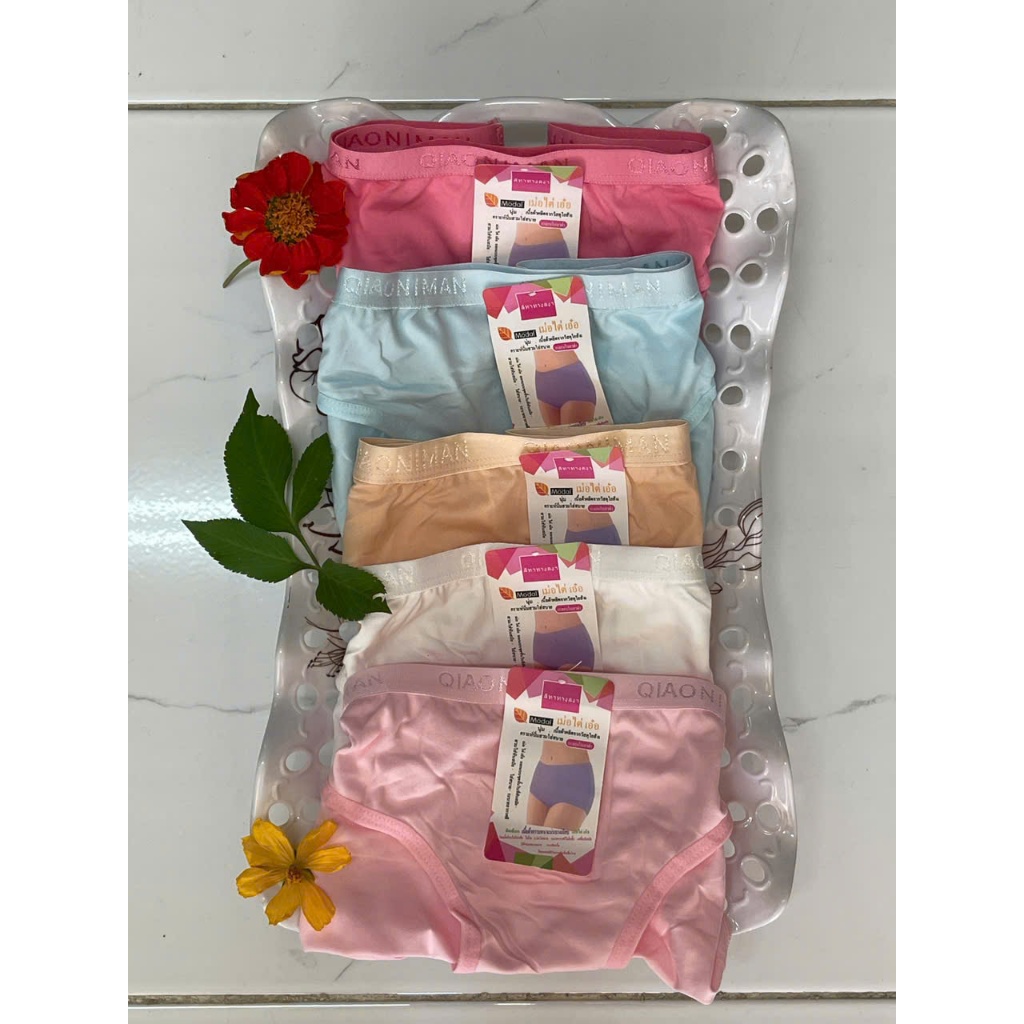 COMBO 5 QUẦN LÓT NỮ  QIAONIMAN COTTON