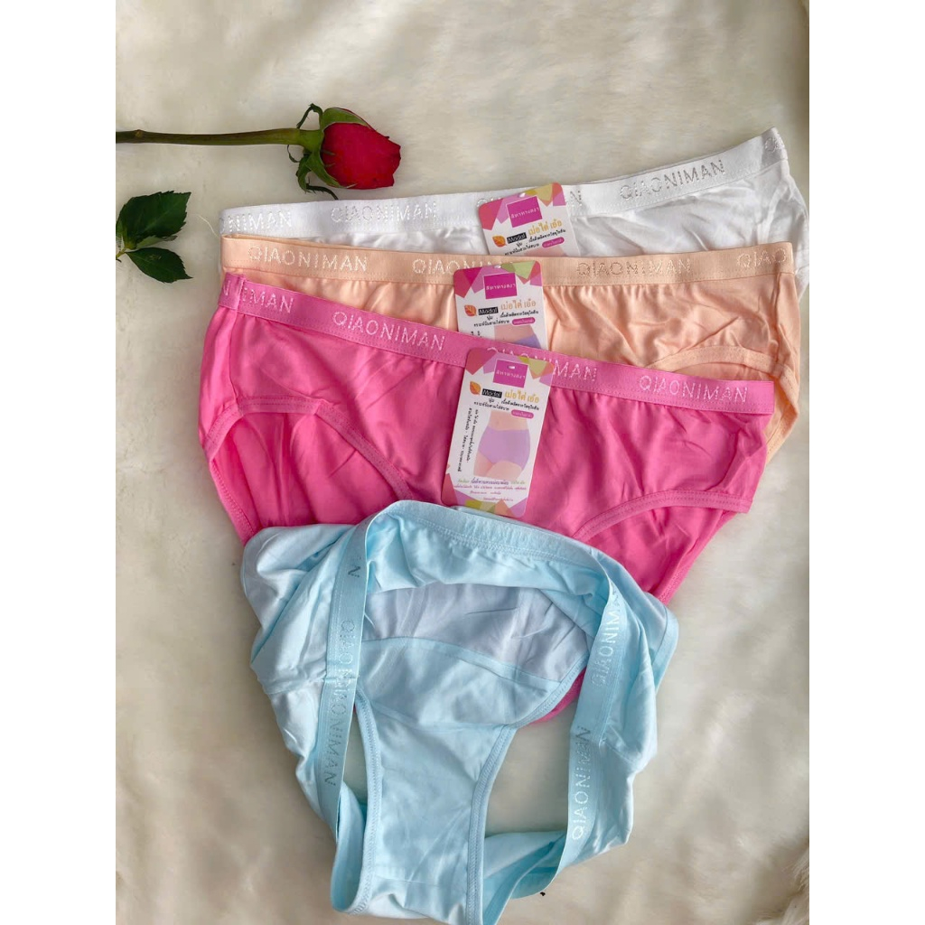 COMBO 5 QUẦN LÓT NỮ  QIAONIMAN COTTON