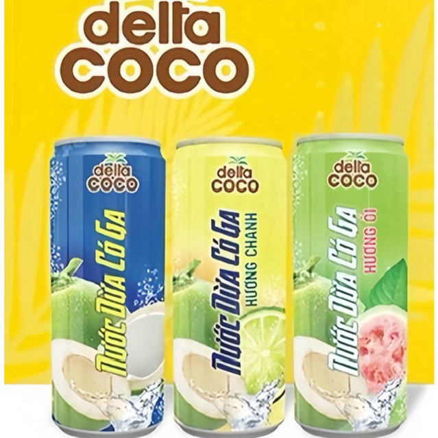 Combo 6 Lon 320ml Nước Dừa Delta Coco | Shopee Việt Nam
