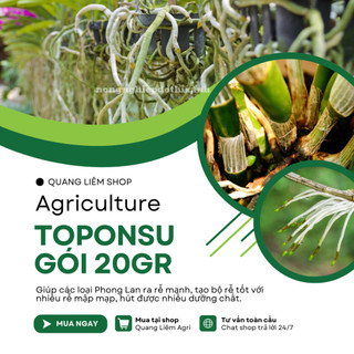 Phân bón kích ra mầm, chồi, rễ cực mạnh TOPONSU (gói 20gram) - cây cắt cành, ghép, giâm, kích ra rễ