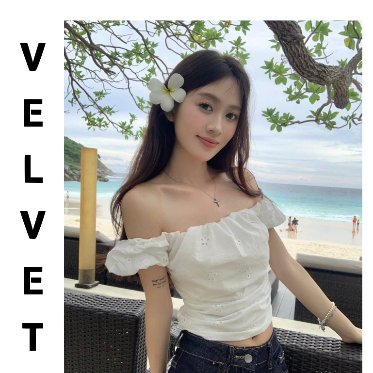 VELNET. Áo Chễ Vai Tôn Dáng Tôn Da.11 | Shopee Việt Nam