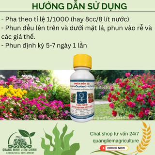 Phân Bón Lá Vi Lượng Amino Minors (Chai 100ml) - Bổ sung vi lượng cho rau, cây ăn trái