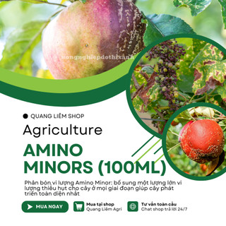 Phân Bón Lá Vi Lượng Amino Minors (Chai 100ml) - Bổ sung vi lượng cho rau, cây ăn trái