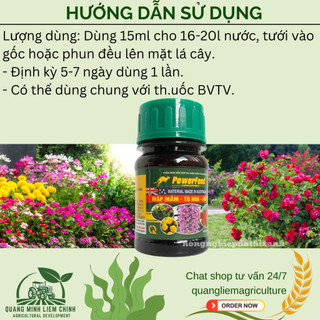 Phân Cá Hữu Cơ Powerfeed - 100ML Mập Mầm, To Hoa, Dày Cánh