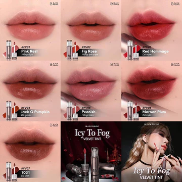 Son Kem Black Rouge Icy To Fog Velvet Tint FV3 FV4 FV5 FV6 - BLACKROUGE