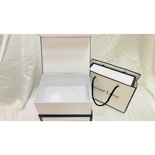 Set hộp quà tặng Sweet Love nắp nam châm cứng cáp, sang trọng