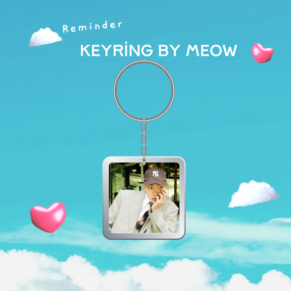 [Mẫu mới] Móc khoá nhựa/Keyring ca sĩ Dương Domic (Đọc mô tả để biết thêm thông tin)