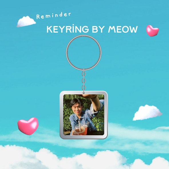 [Mẫu mới] Móc khoá nhựa/Keyring ca sĩ Dương Domic (Đọc mô tả để biết thêm thông tin)