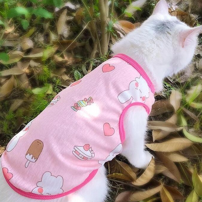 Quần Áo Cho Chó Mèo Corgi Poodle Pug Phốc Hươu Sóc Nhỏ La Pet House 2 Tháng Sơ Sinh Đực Cái Shiba Cún Thú Cưng Big Size