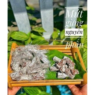 Ăn vặt huyền thoại kẹo gừng dẻo nguyên phấn,kẹo da trâu tuổi thơ,vị cay nồng nhẹ, hòa quyện với vị chuối ngọt ngào