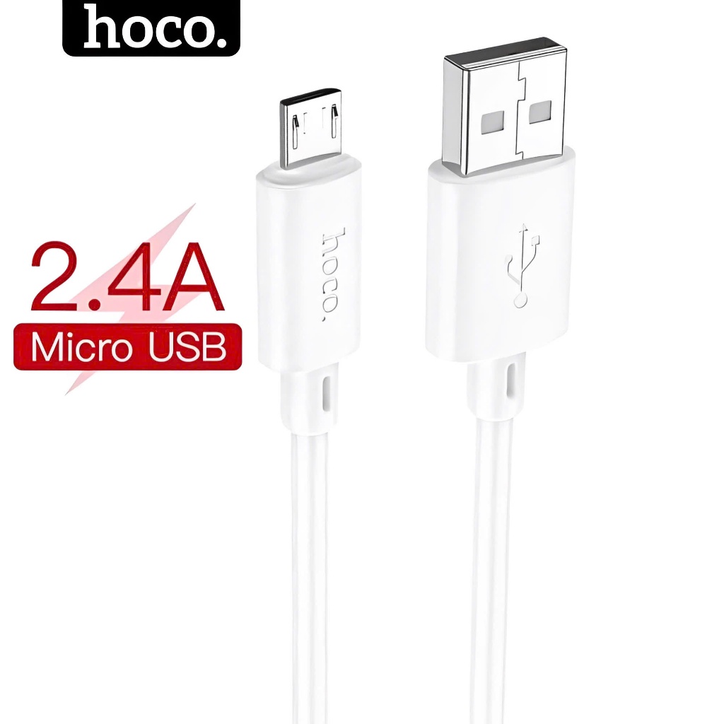 Dây sạc USB to micro chính hãng Hoco cáp sạc bện dù cao cấp chống gập ...