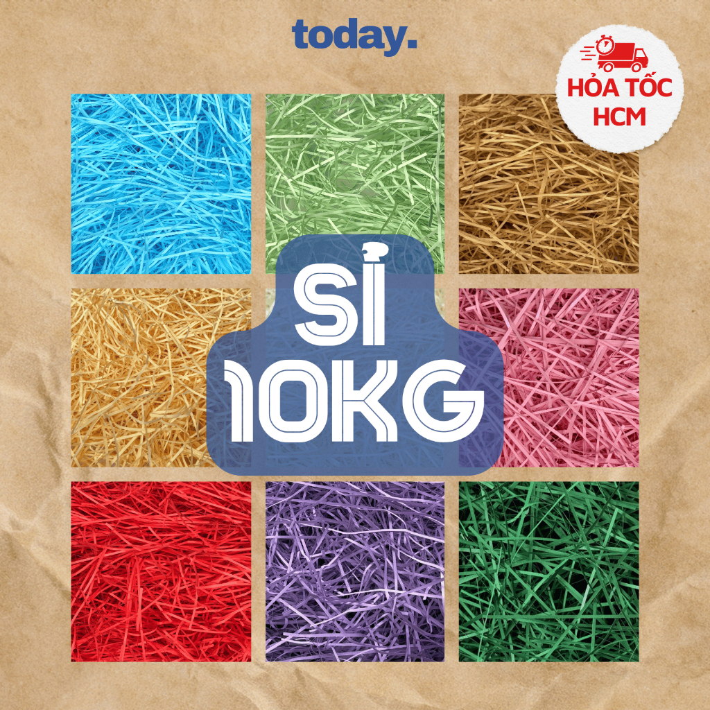 SỈ 10KG-Giấy rơm lót hộp quà, giấy rơm, rơm lót hộp quà, giấy rơm lót ...