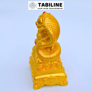 Heo đất ống tiết kiệm tiền lỗ ngang con giáp 2025 rắn tài lộc LD60 - TABILINE