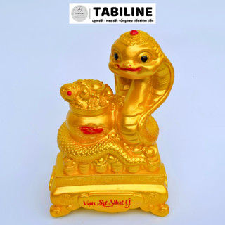 Heo đất ống tiết kiệm tiền lỗ ngang con giáp 2025 rắn tài lộc LD60 - TABILINE
