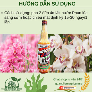 Phân bón lá vi lượng Grow More Rootone (Sữa Thái) chuyên cho phong lan - chai 725ml